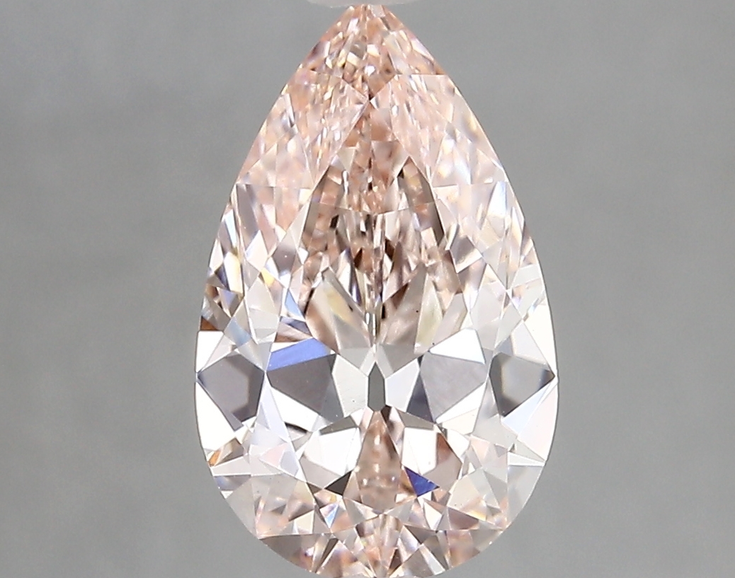 2.37ct FANCY INTENSE  PINK VS2 Pear (IGI)