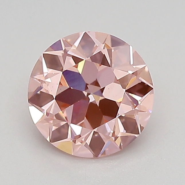 0.92ct FANCY VIVID  PINK VS2 Euro Cut (IGI)