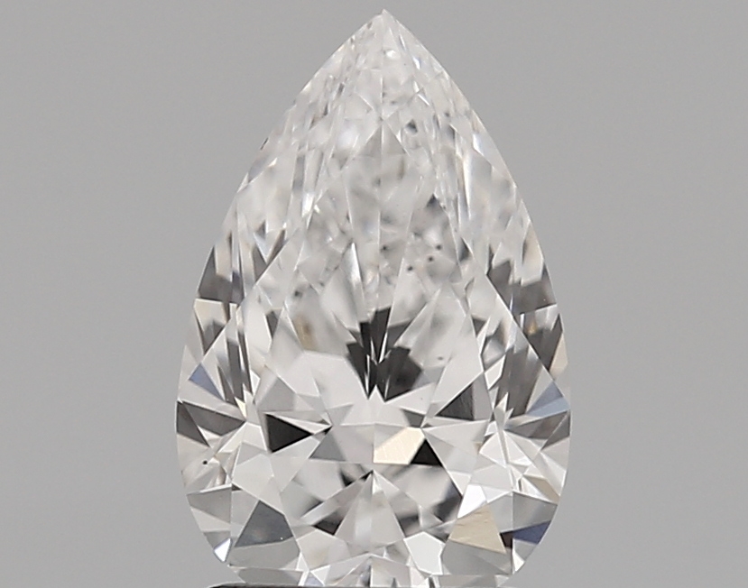 1.57ct D VS1 Pear (IGI)