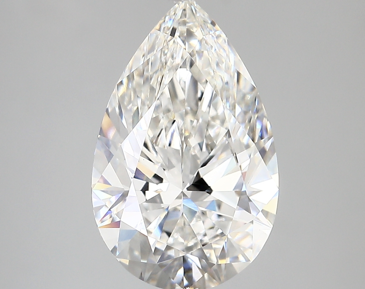 4.10ct F VS1 Pear (IGI)