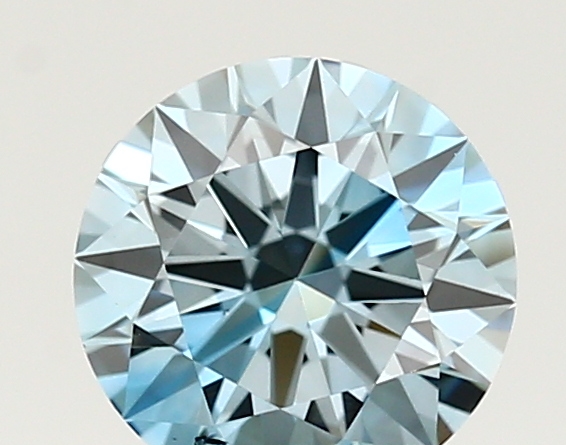 1.00ct FANCY VIVID  BLUE VS2 Round (IGI)