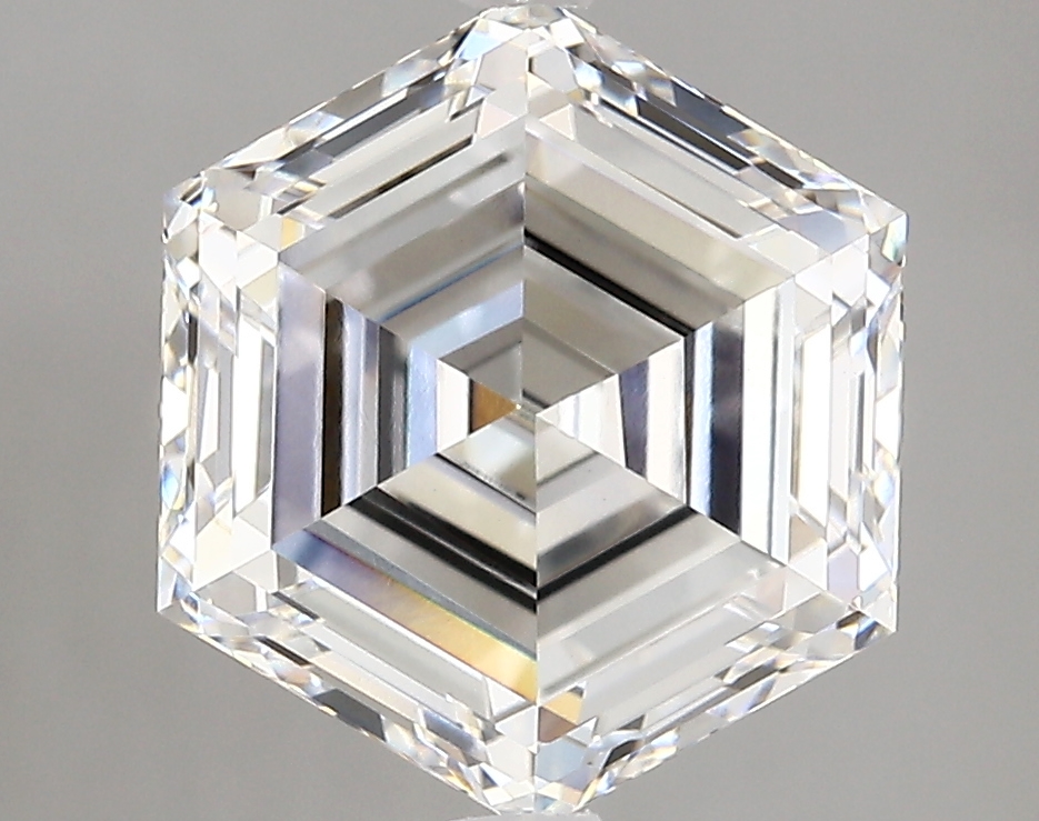 4.14ct D VVS2 Hexagon (IGI)