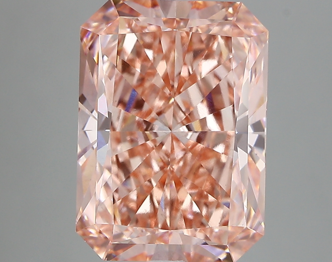 6.00ct FANCY VIVID  PINK VS1 Radiant (IGI)