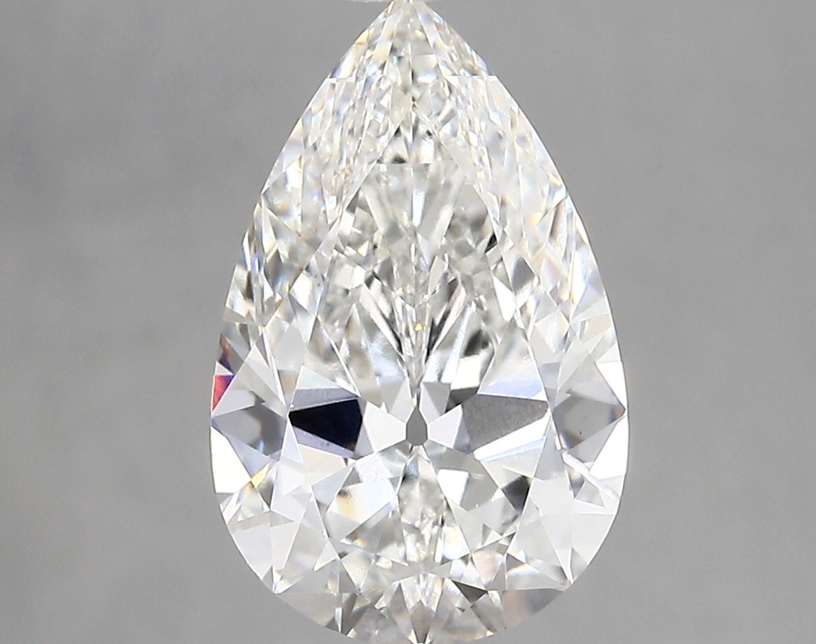 3.68ct F VVS2 Pear (IGI)