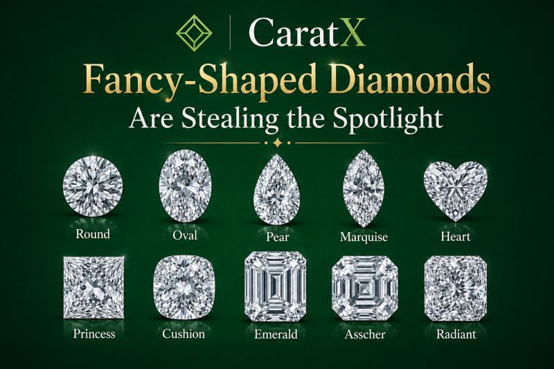 Fancy Shape Diamonds in 2026: Market Trends, Demand & Pricing