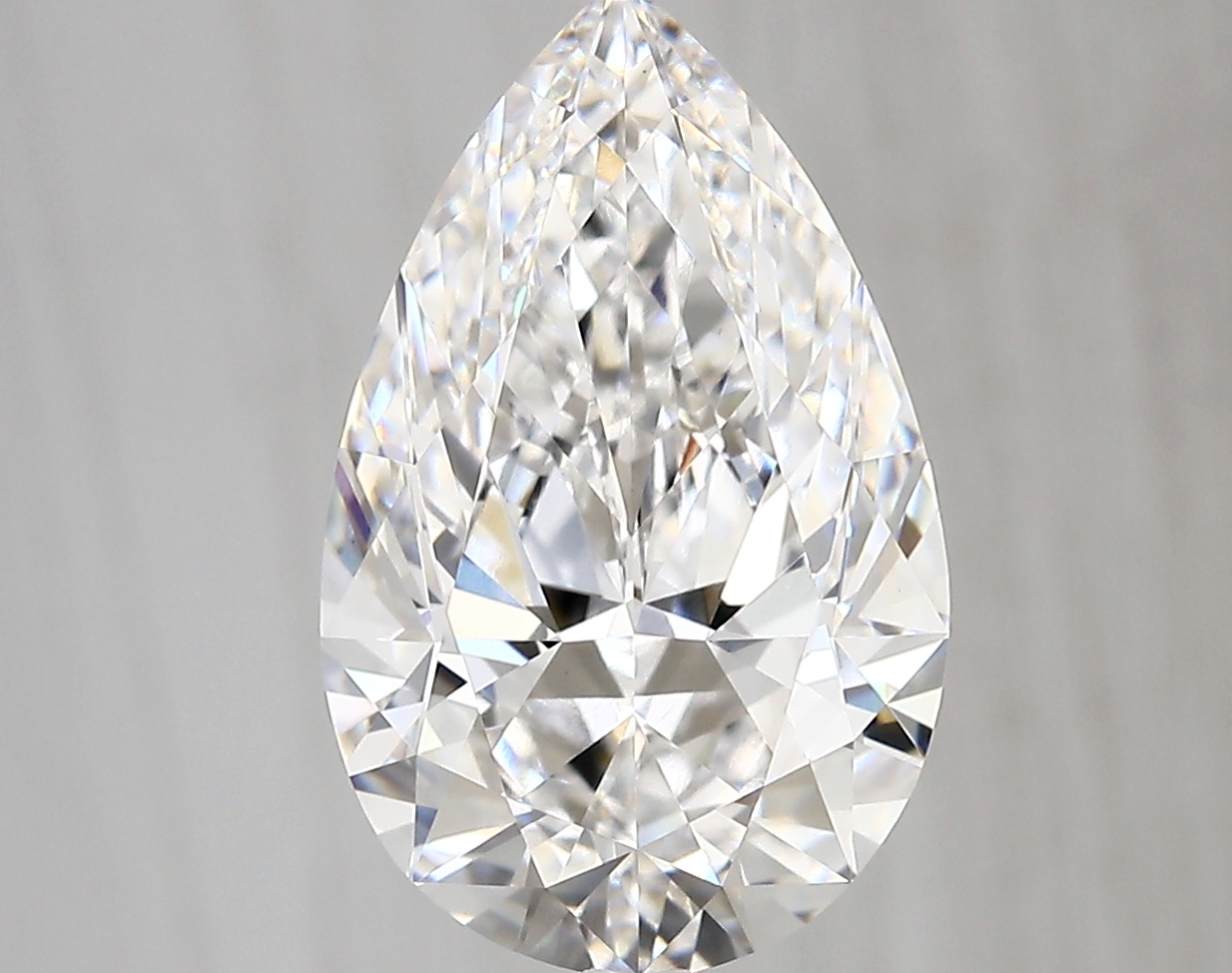 4.14ct D VVS2 Pear (IGI)