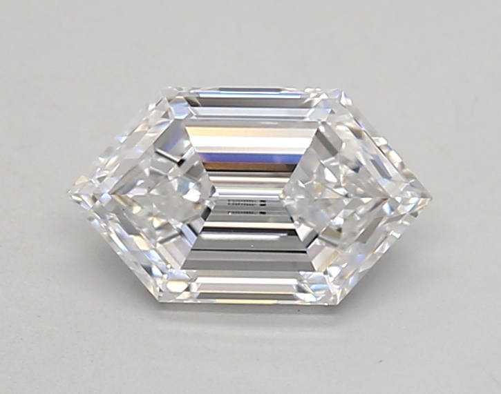 0.88ct D VVS2 Long Hexagon (IGI)