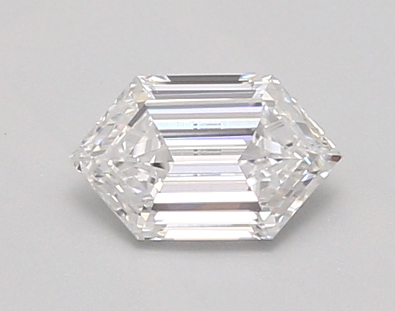 0.69ct D VVS2 Long Hexagon (IGI)