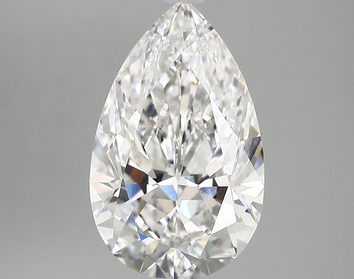 3.44ct E VVS2 Pear (IGI)