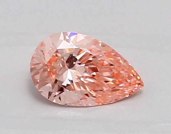 0.61ct FANCY VIVID  PINK VS1 Pear (IGI)