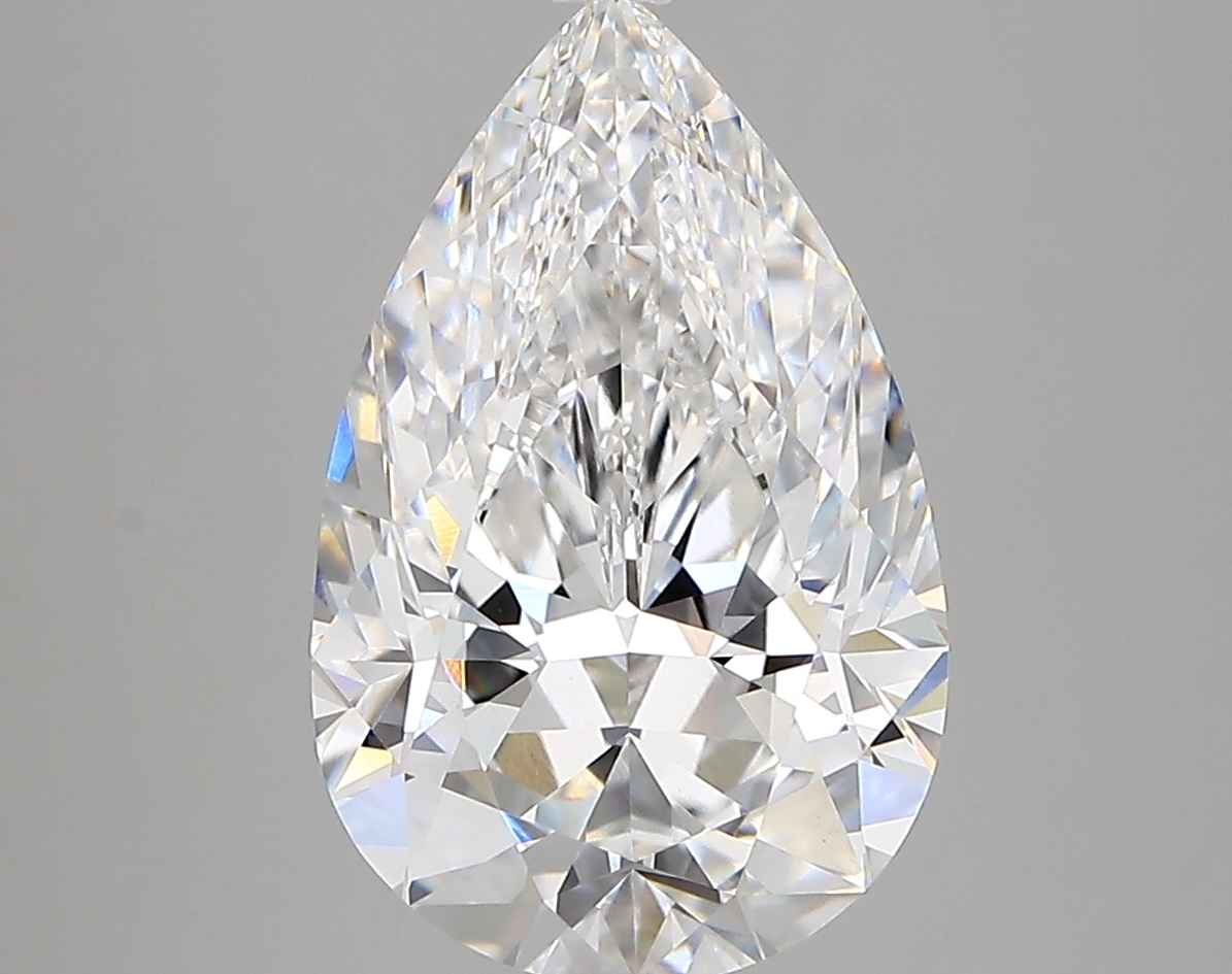 4.06ct D VVS2 Pear (IGI)