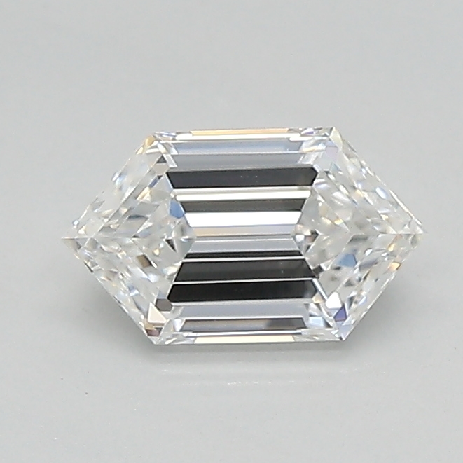 0.63ct D VVS2 Long Hexagon (IGI)