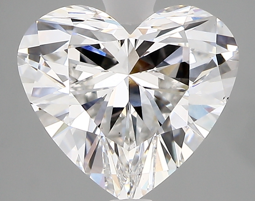 3.17ct F VS2 Heart (GIA)