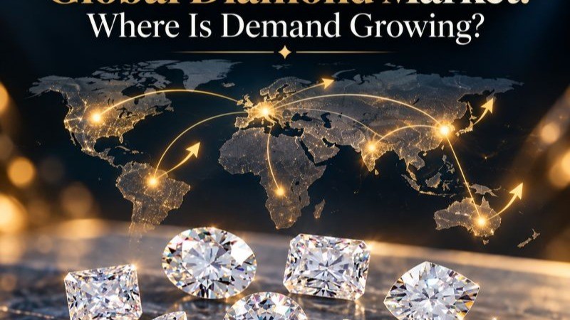 Global Diamond Market 2026: Where Demand Is Growing and What Buyers Want Now
