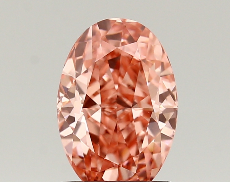 1.36ct FANCY VIVID  PINK VVS2 Oval (IGI)