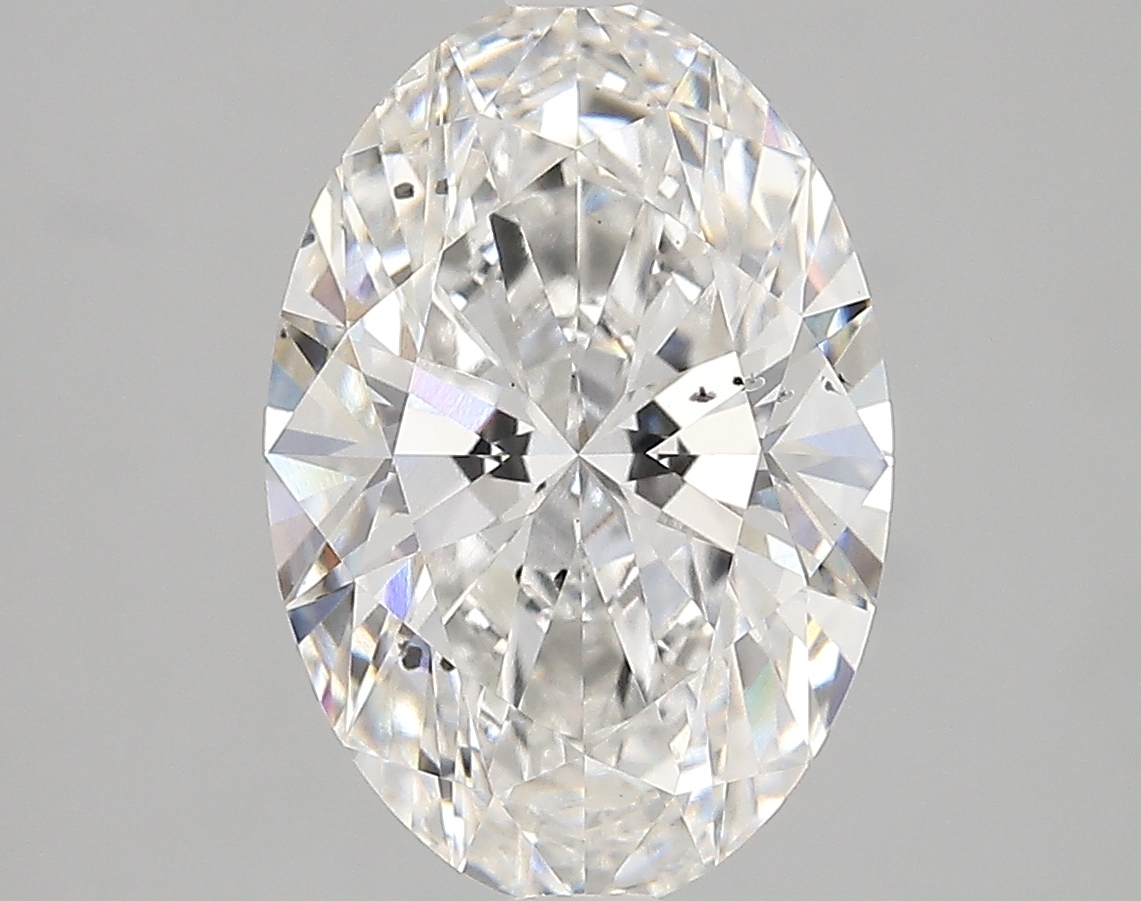 3.67ct F SI1 Oval (IGI)