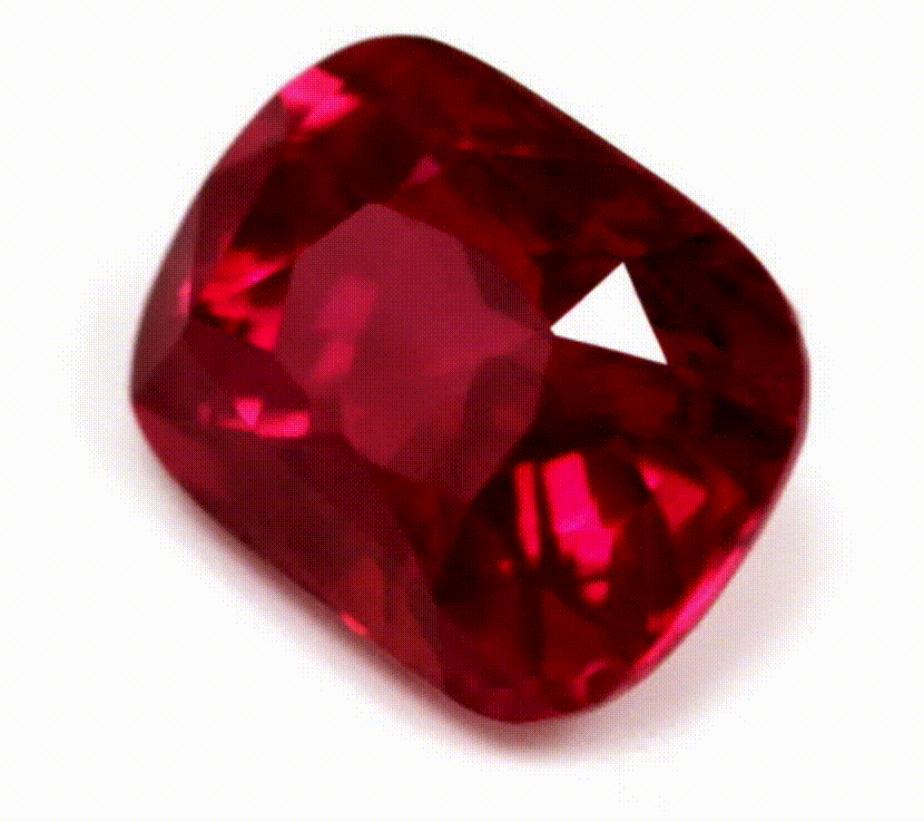 Cushion Cut Ruby