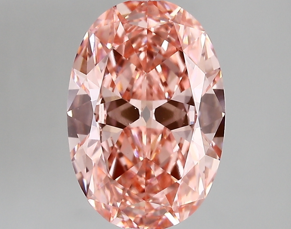 2.33ct FANCY VIVID  PINK VS1 Oval Old Miner (IGI)