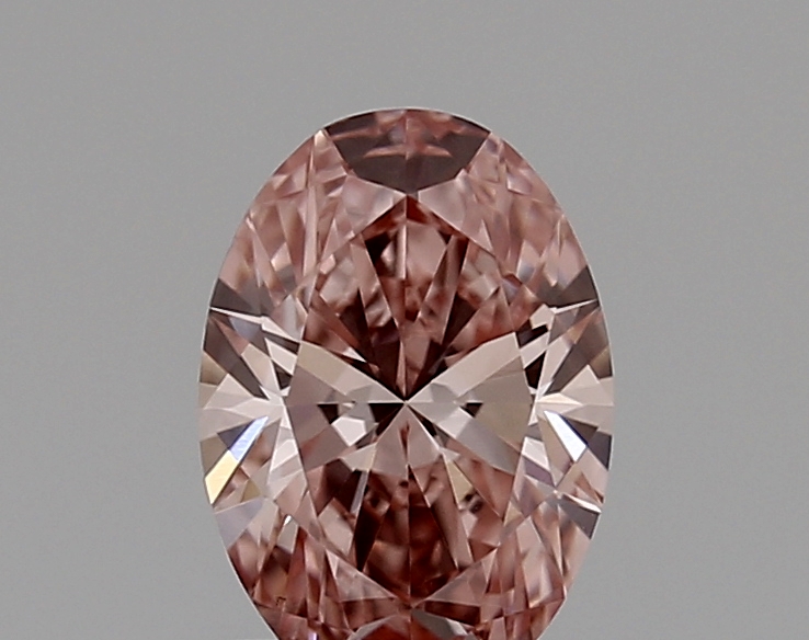 1.00ct FANCY VIVID  PINK VS1 Oval (IGI)