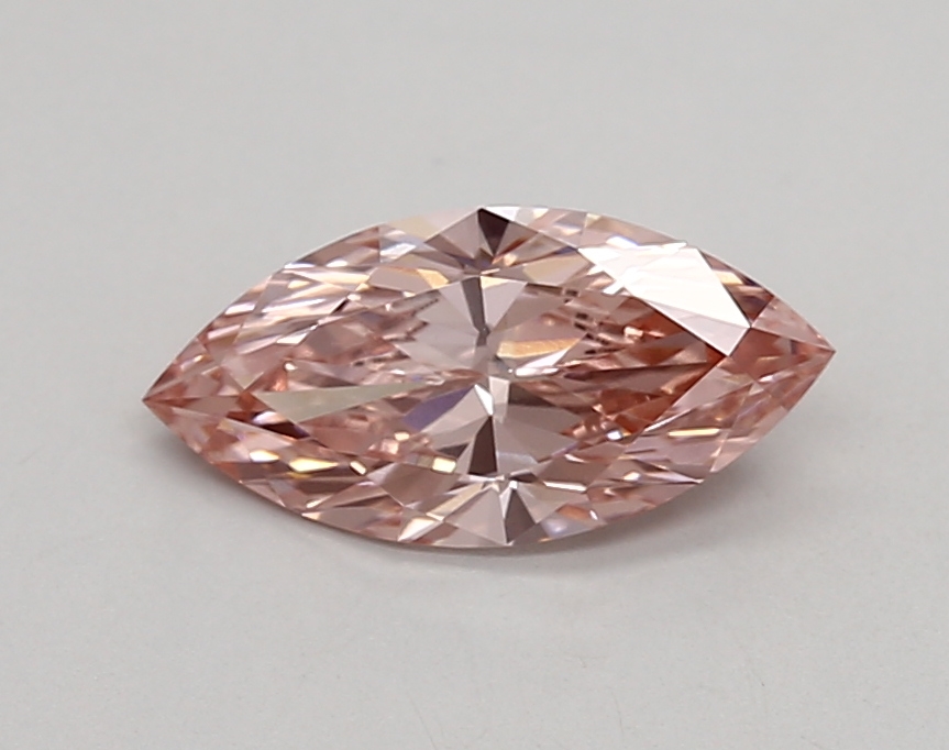 0.84ct FANCY INTENSE  PINK VVS2 Marquise (IGI)