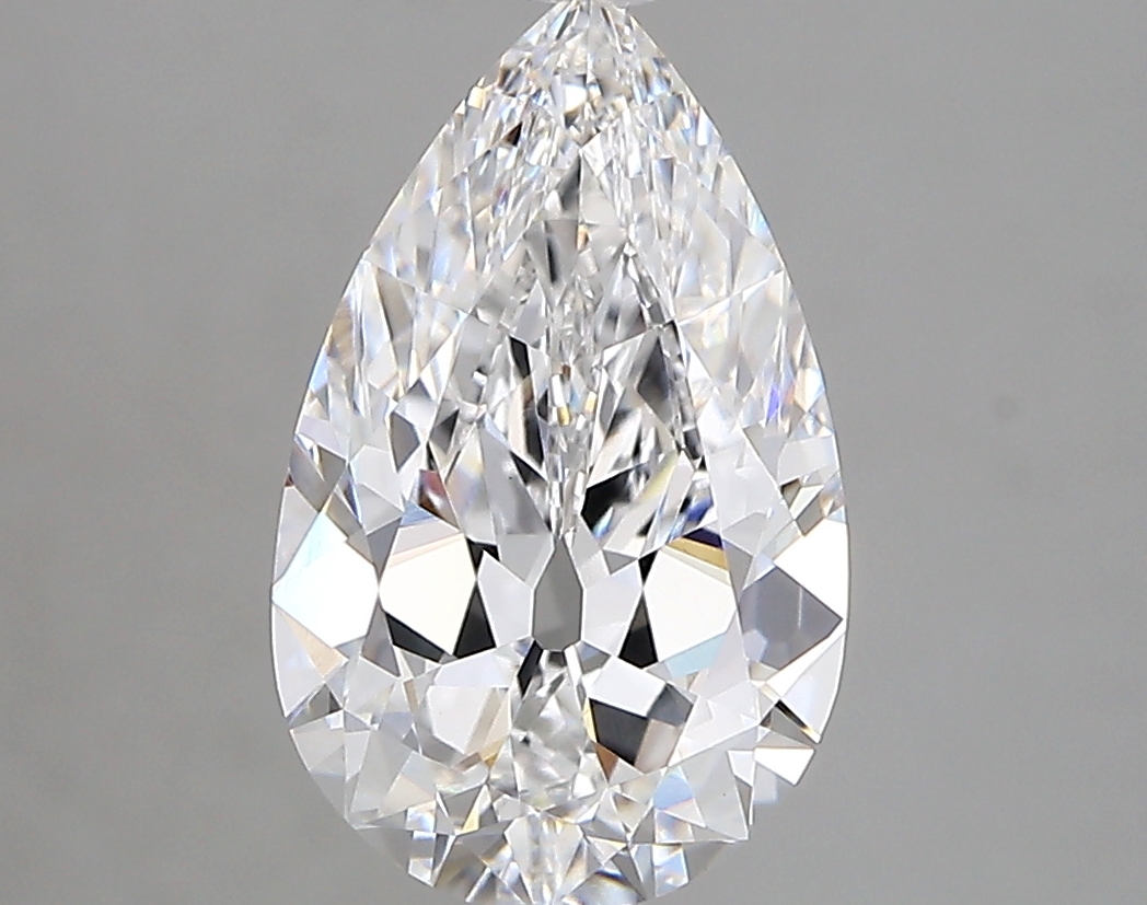 2.45ct D VVS2 Pear (IGI)