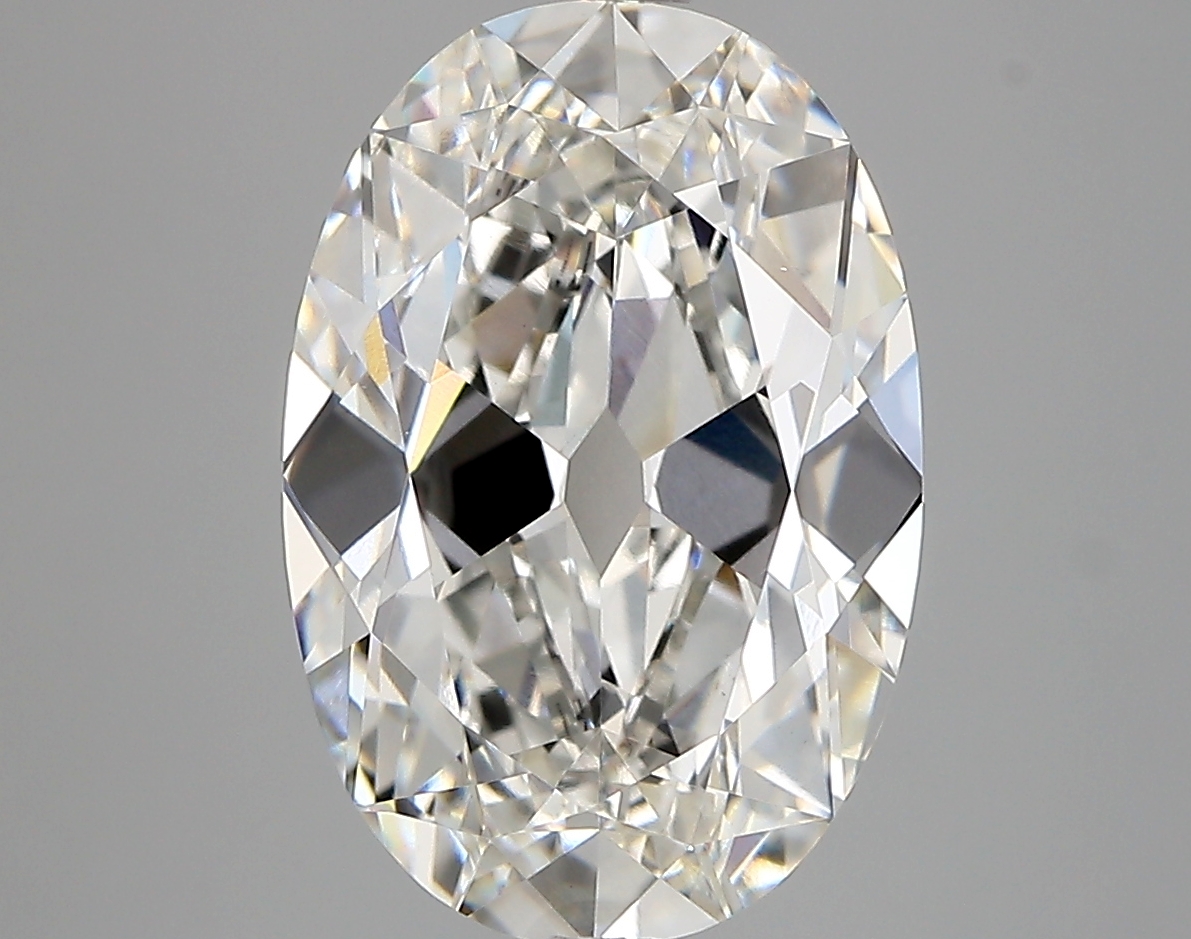 4.60ct F VVS2 Oval Old Miner (IGI)