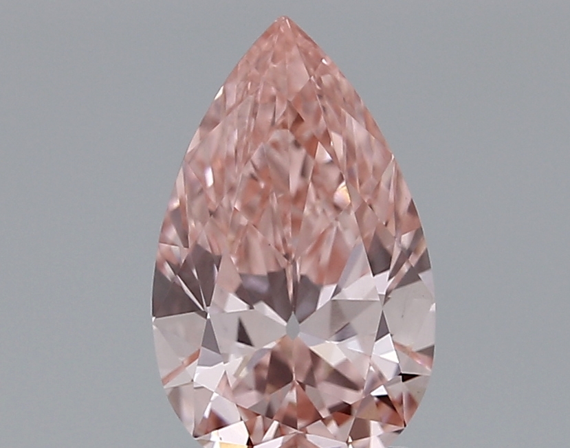 1.33ct FANCY VIVID  PINK VS2 Pear (IGI)
