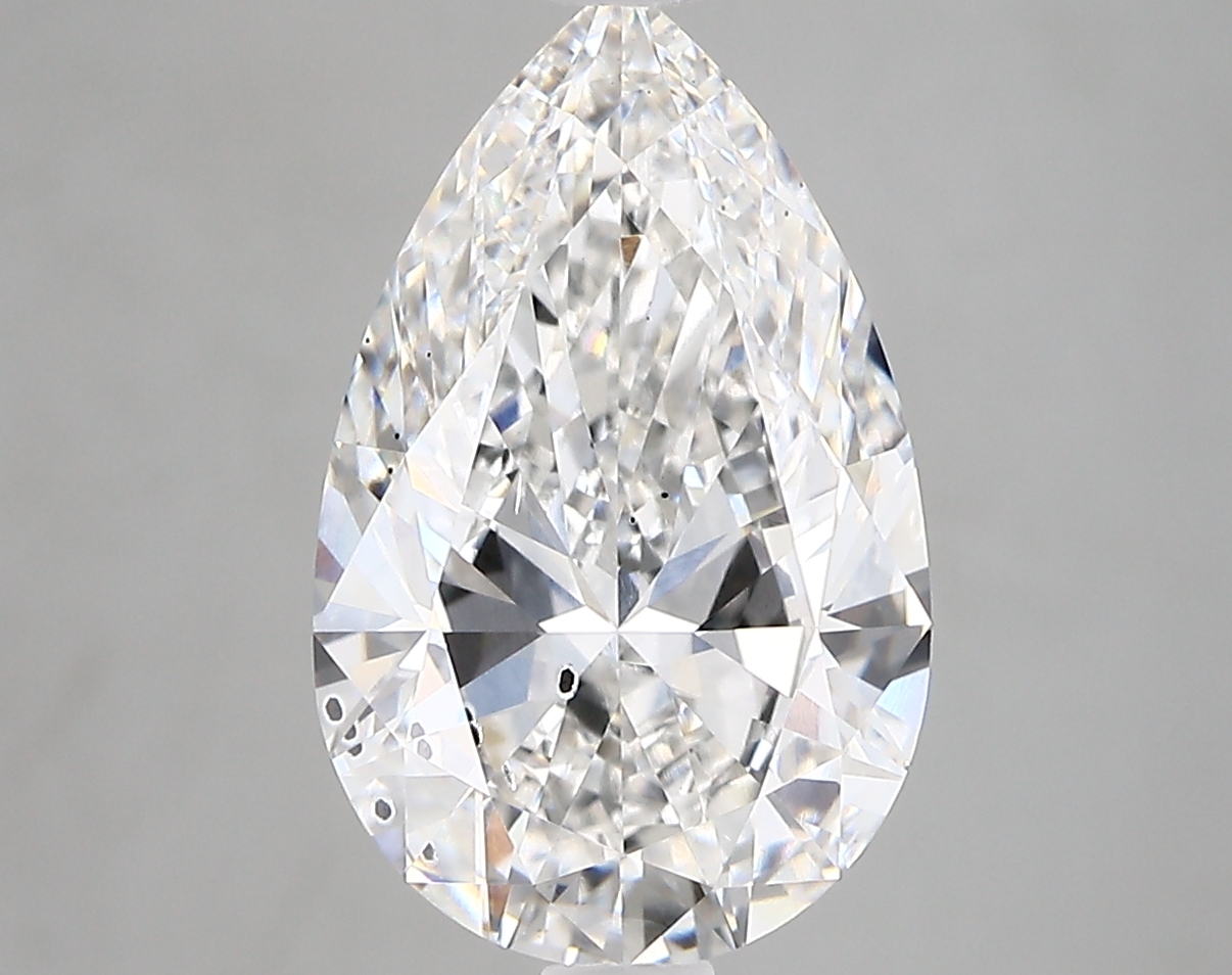 3.99ct F SI2 Pear (IGI)
