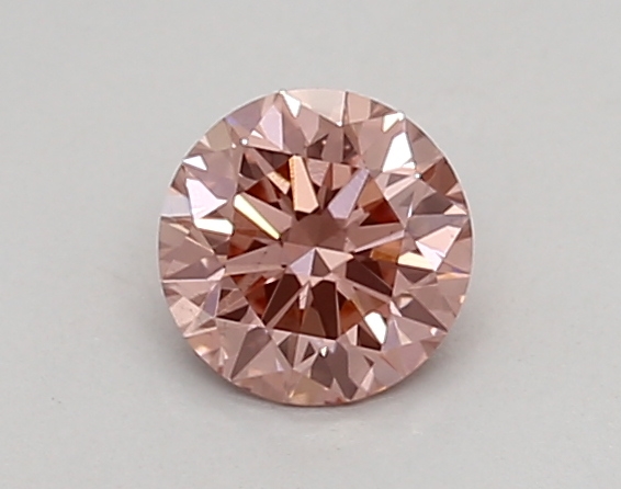 0.38ct FANCY VIVID  PINK VS2 Round (IGI)