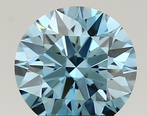 1.43ct FANCY VIVID  BLUE VS1 Round (IGI)