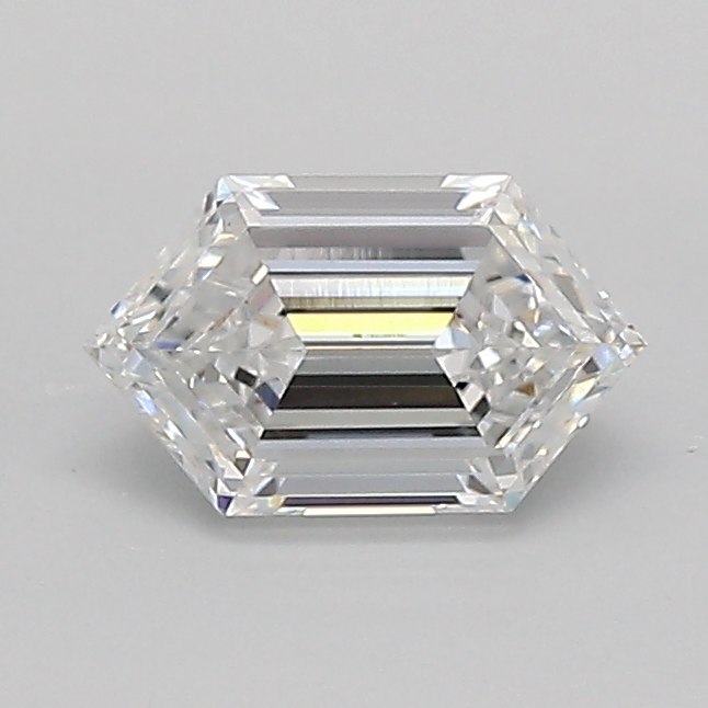 0.61ct D VVS2 Long Hexagon (IGI)