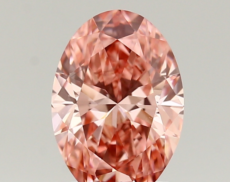 1.36ct FANCY VIVID  PINK VVS2 Oval (IGI)