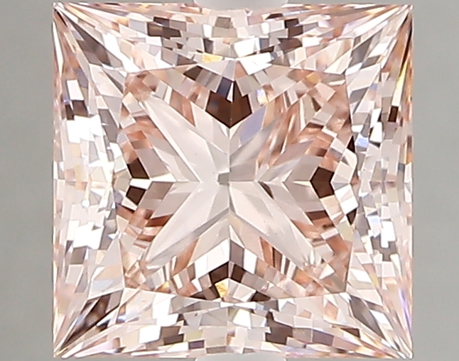 2.35ct FANCY INTENSE  PINK VS1 Princess (IGI)