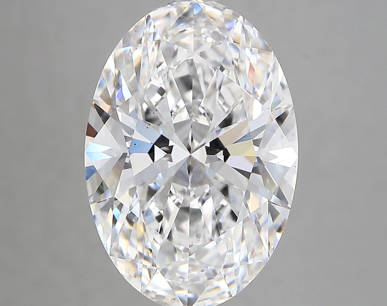 5.69ct D VS2 Oval (IGI)
