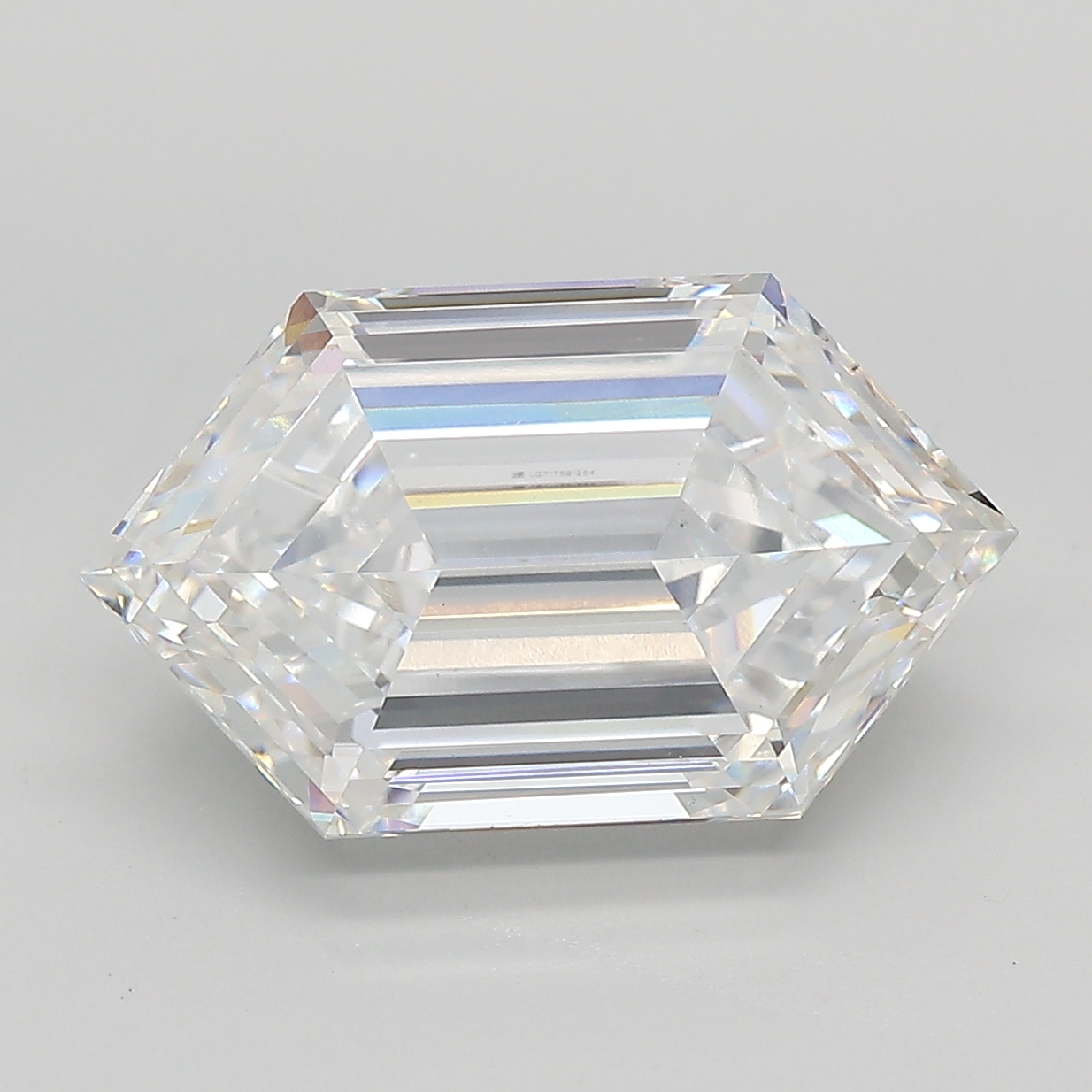 5.19ct E VS1 Long Hexagon (IGI)