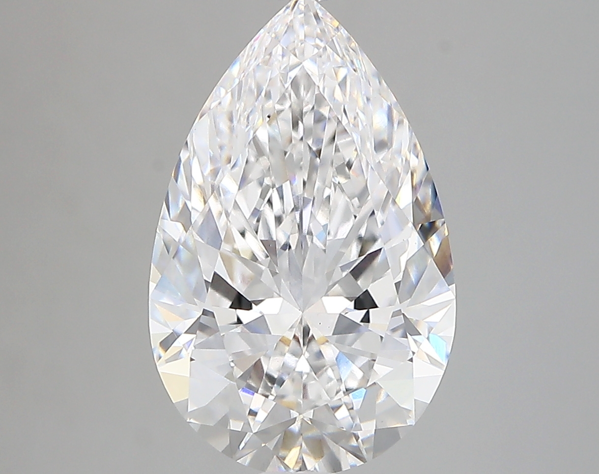 4.06ct D VVS2 Pear (IGI)