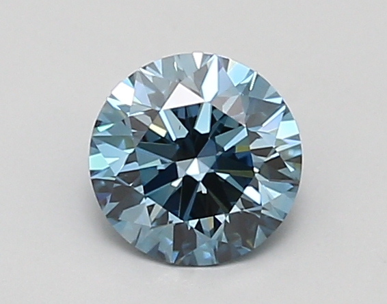 0.94ct FANCY VIVID  BLUE VS1 Round (IGI)