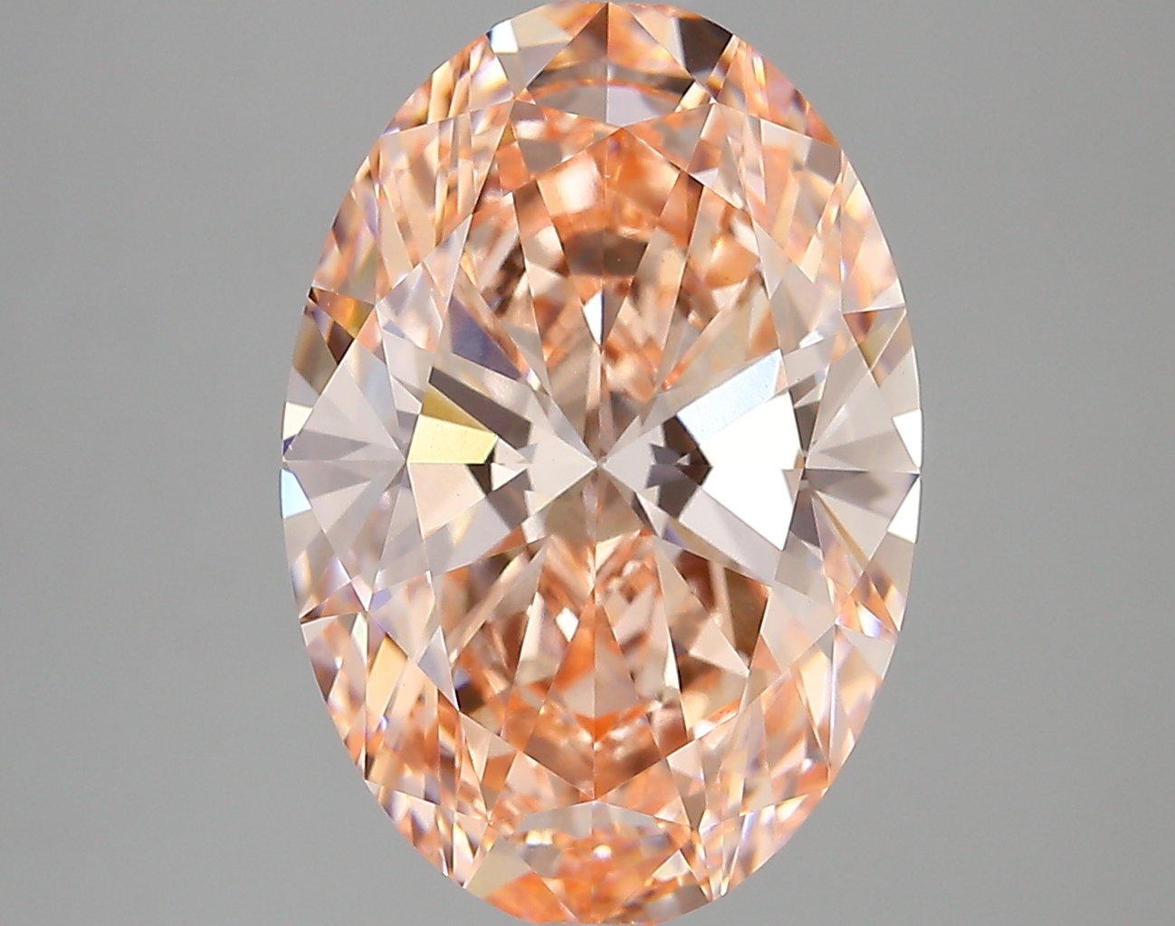 5.83ct FANCY VIVID  PINK VVS2 Oval (IGI)
