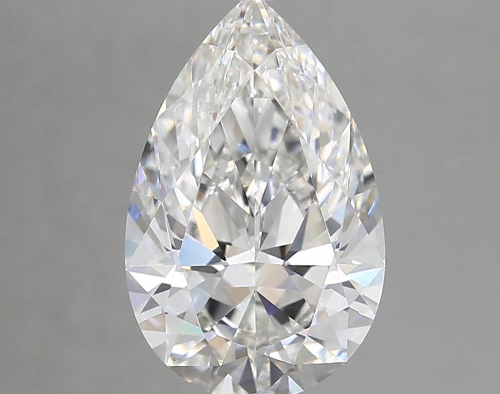 3.73ct F VS1 Pear (IGI)