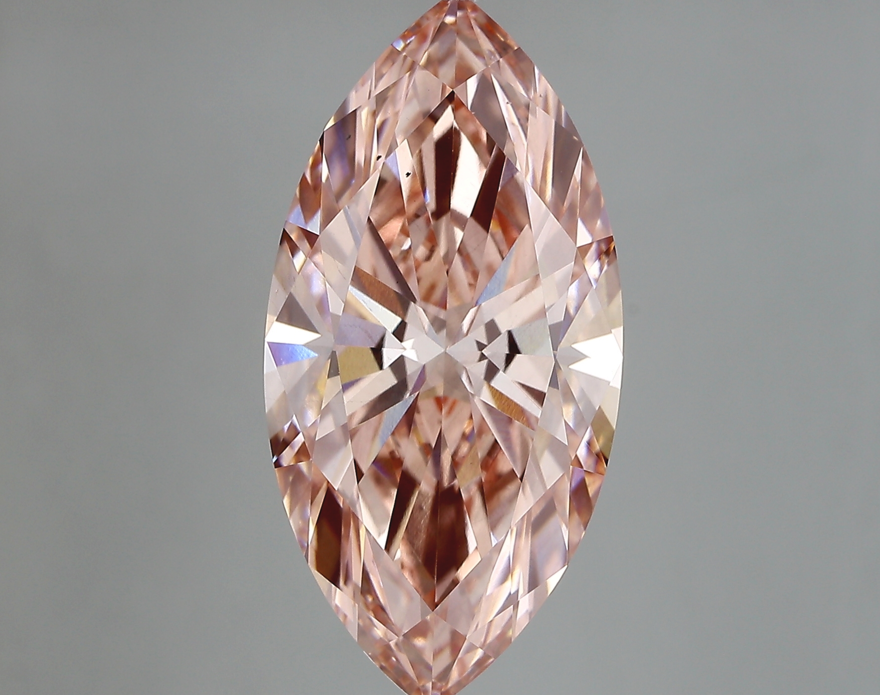 7.51ct FANCY VIVID  PINK VS2 Marquise (IGI)