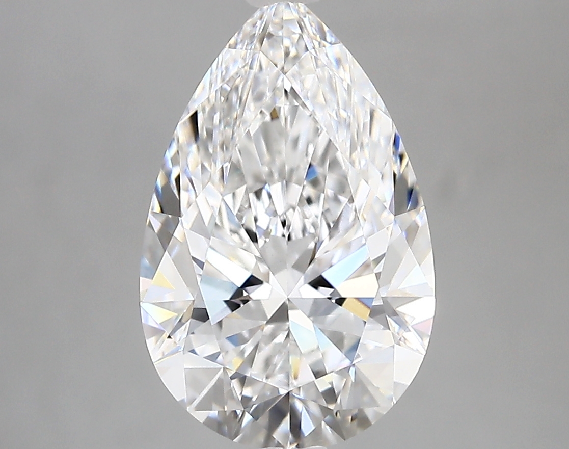3.16ct D VVS2 Pear (IGI)