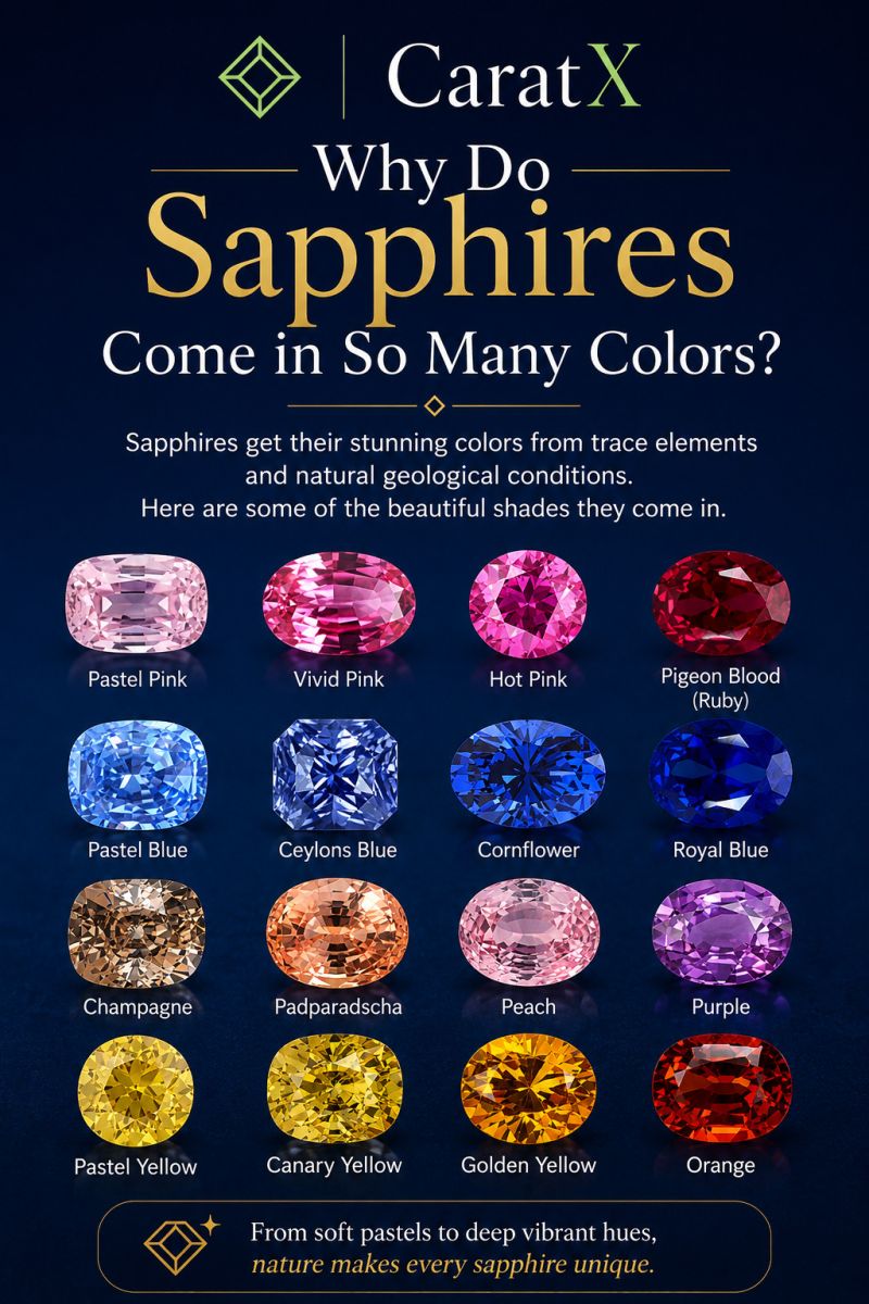 Why Do Sapphires Come in So Many Colors? The Complete Scientific Guide