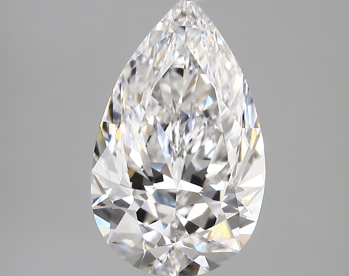 3.13ct D VS1 Pear (IGI)