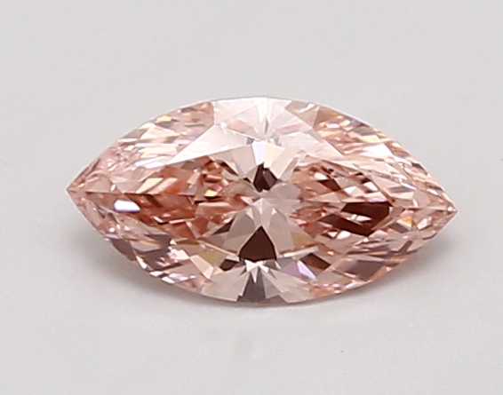 0.68ct FANCY VIVID  PINK VVS2 Marquise (IGI)