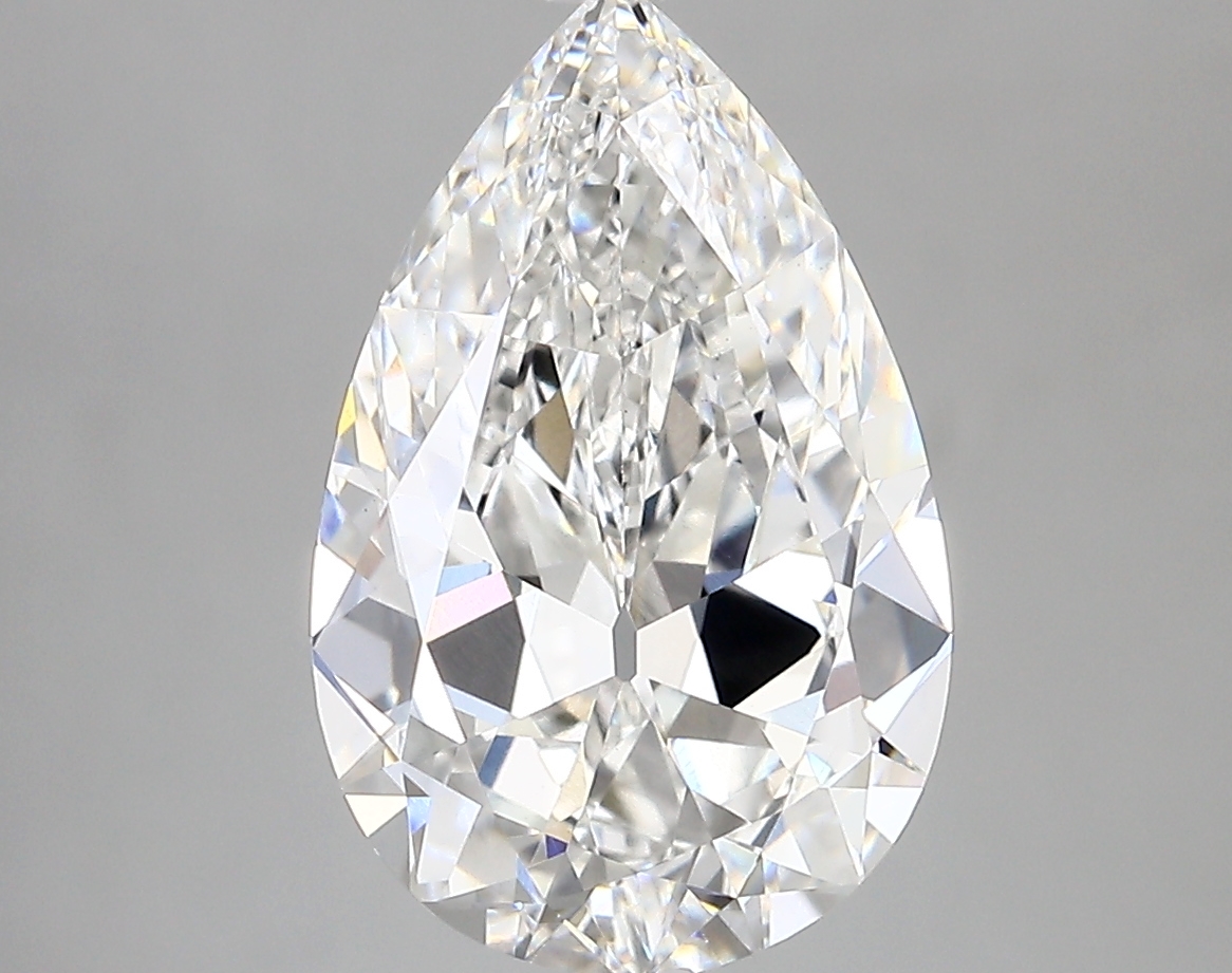 3.73ct E VS1 Pear (IGI)