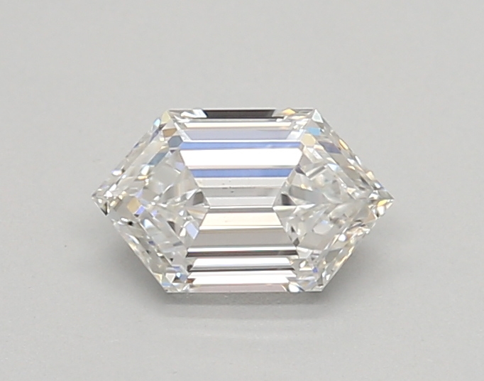 0.53ct F VS1 Long Hexagon (IGI)