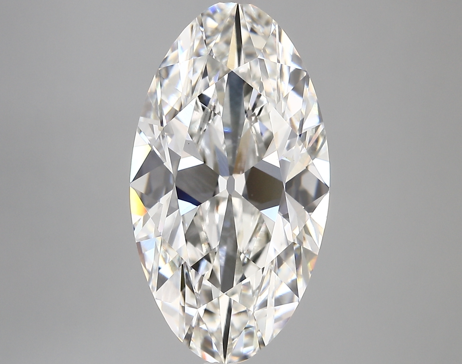 6.03ct F VVS2 Moval (IGI)