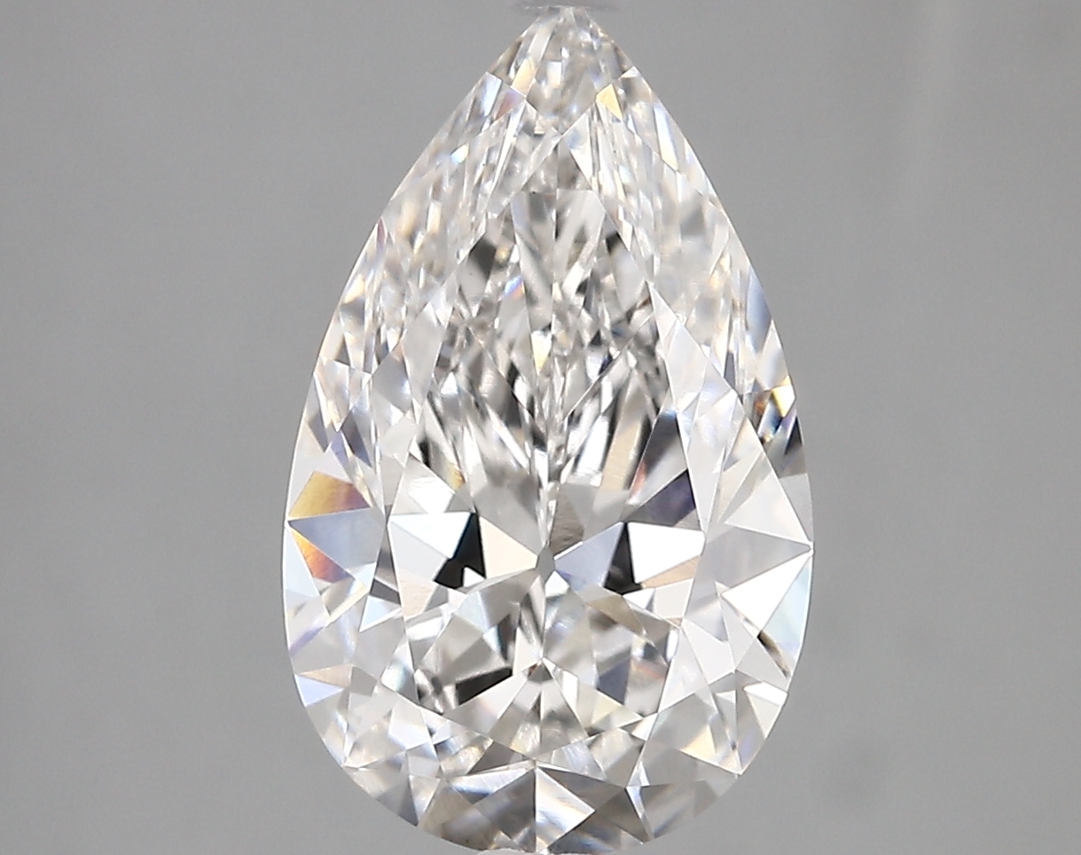 3.74ct F VS1 Pear (IGI)