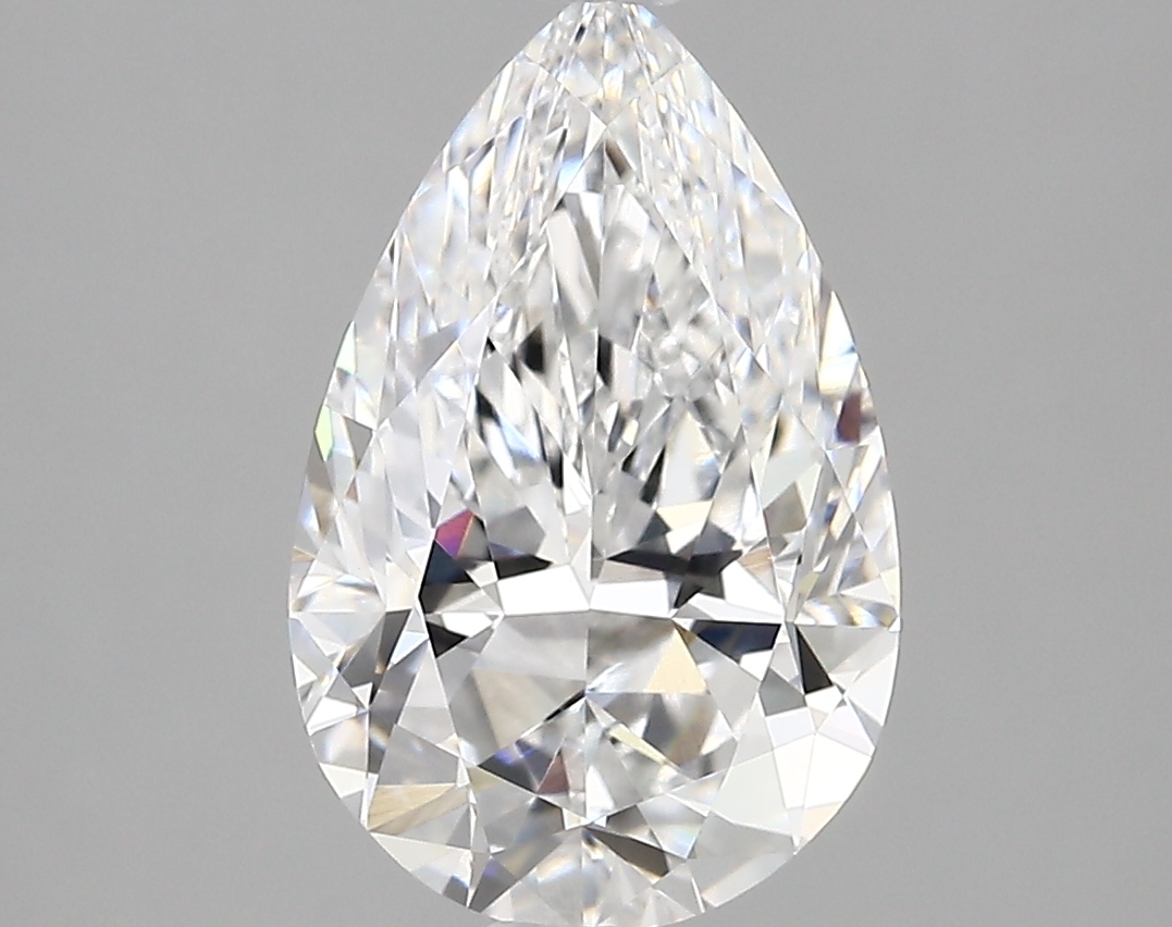 2.92ct D VVS2 Pear (IGI)