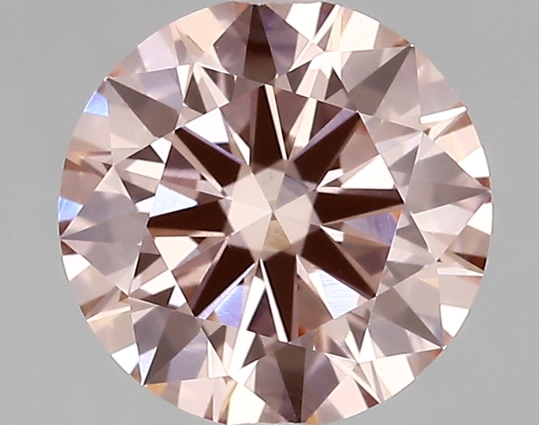 2.45ct FANCY VIVID  PINK VVS2 Round (IGI)